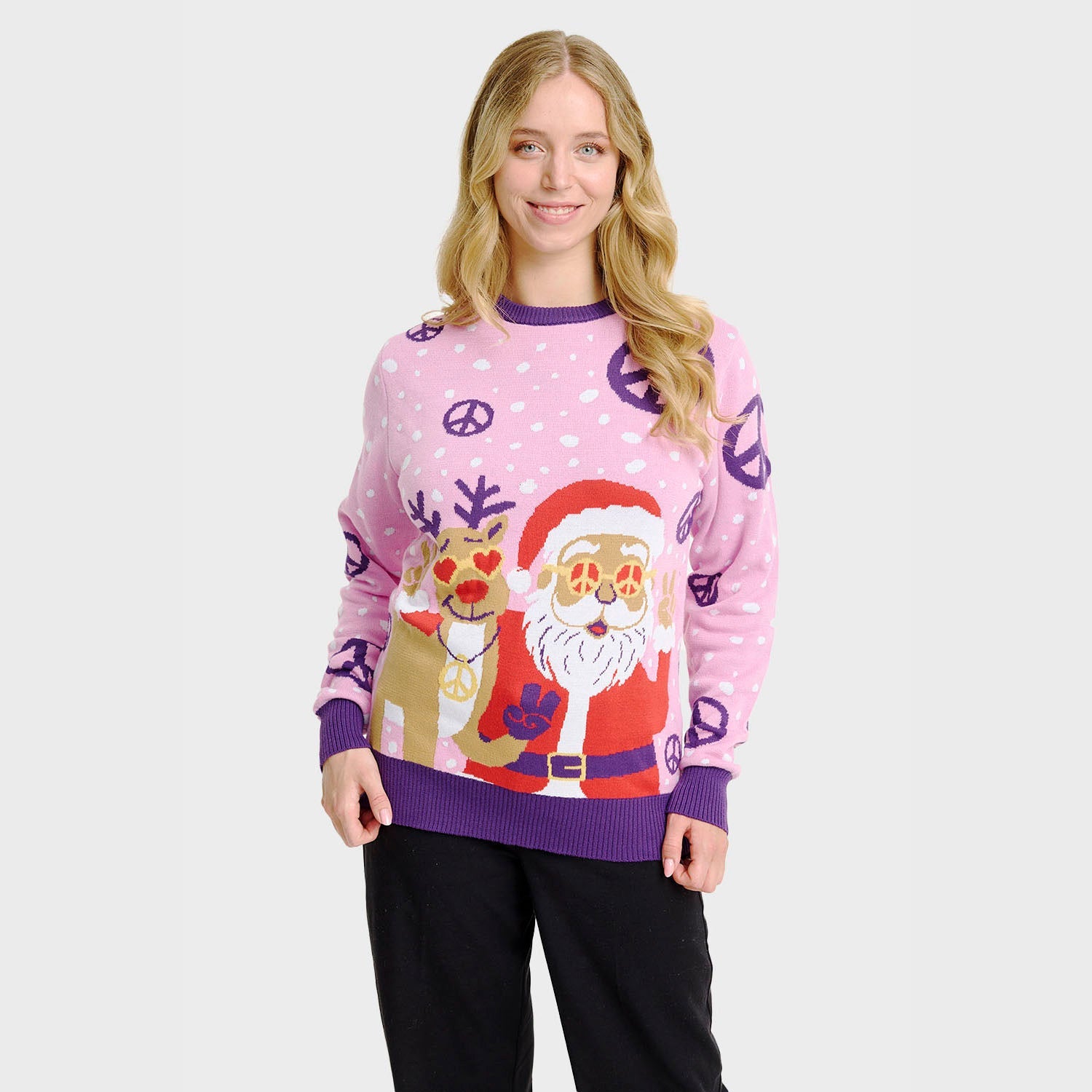 Hippie Christmas Sweater β Women